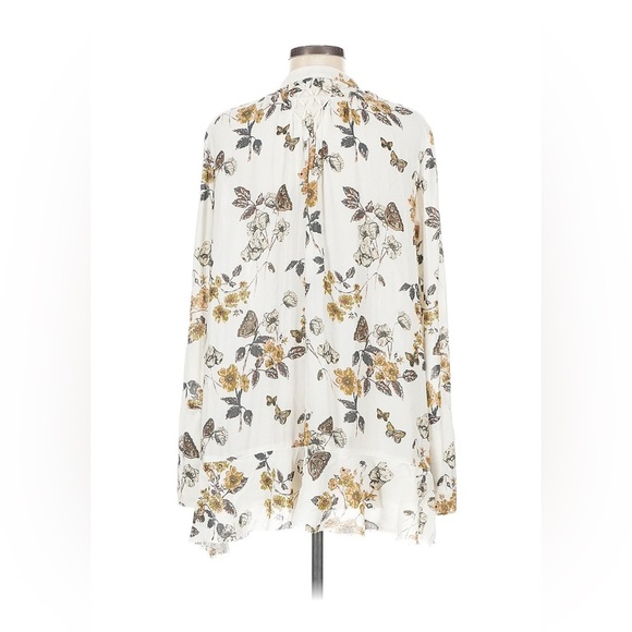 Free People Floral Print Boho Top - Picture 2 of 5